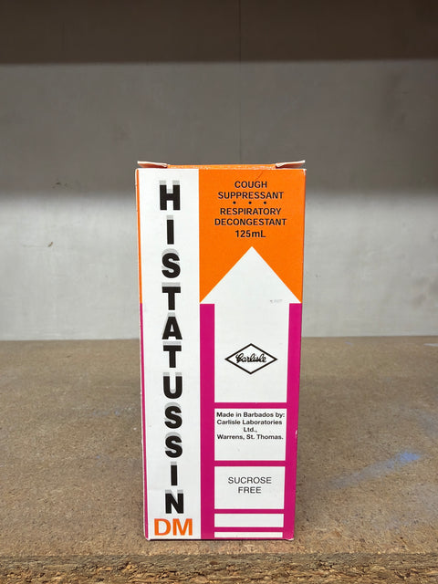 Histatussin Cough Suppressant Sucrose Free 125ml