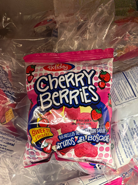 Holiday Cherry Berries Pack Of 12