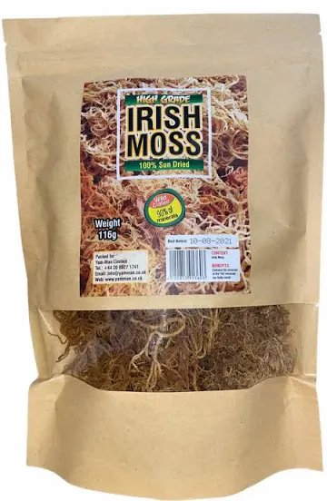High Grade Irish Moss / Sea Moss 116g
