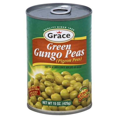 Grace Green Gungo Peas Pigeon Peas 425g Jamaican