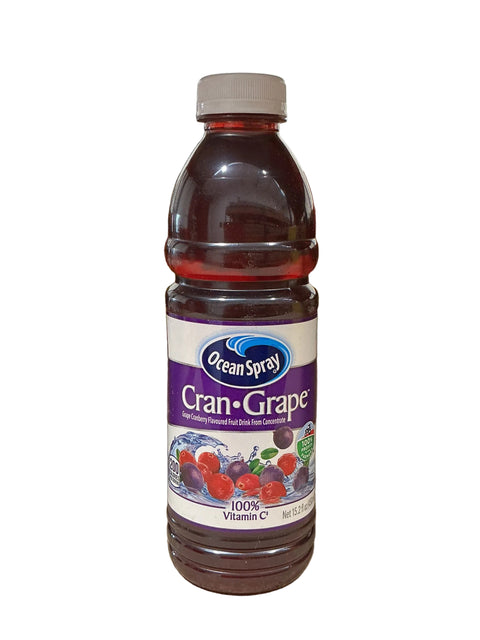 Ocean Spray Cran Grape 450ml Case Of 12 Jamaican