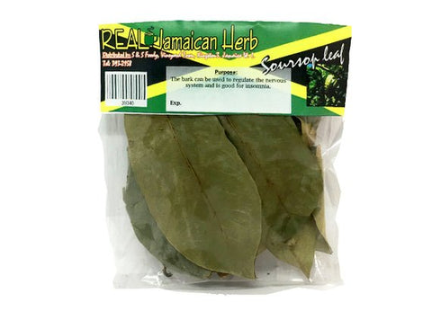 Real Jamaican Herb Soursop Leaf