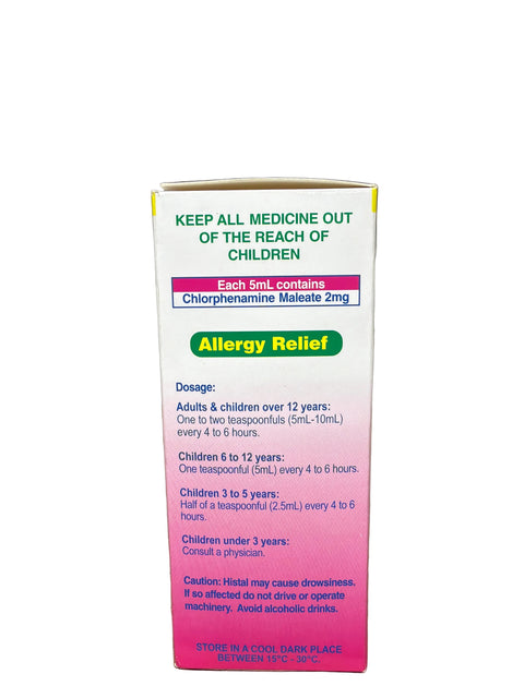 Histal Antihistamine Therapy 125ml