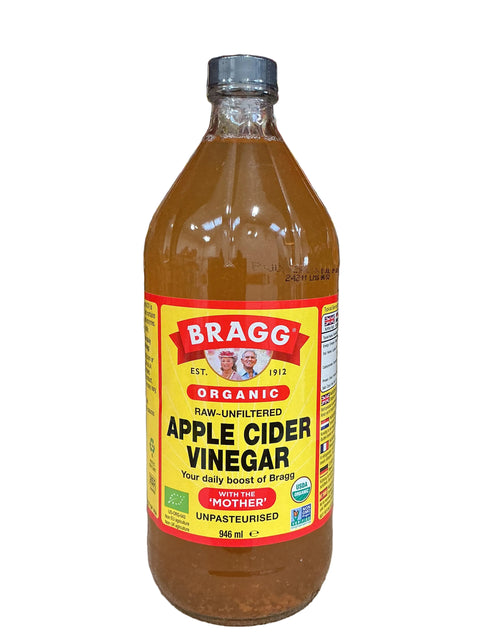 Bragg Organic Apple Cider Vinegar With The "Mother" - 946ml