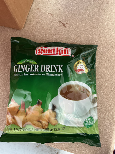 Gold Kili Ginger Drink Pouch 20 Satchets