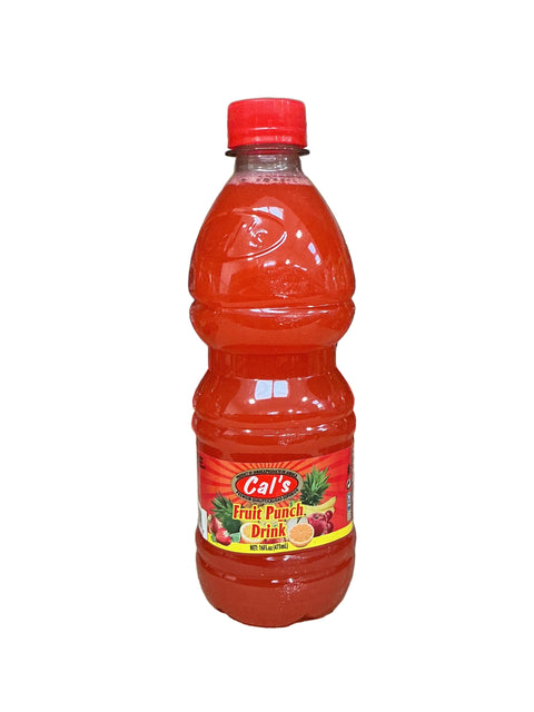 Cals Fruit Punch Drink 473ml  Jamaican Imported