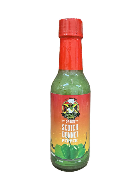 Jamaica Valley Green Scotch Bonnet Pepper Sauce 148ml