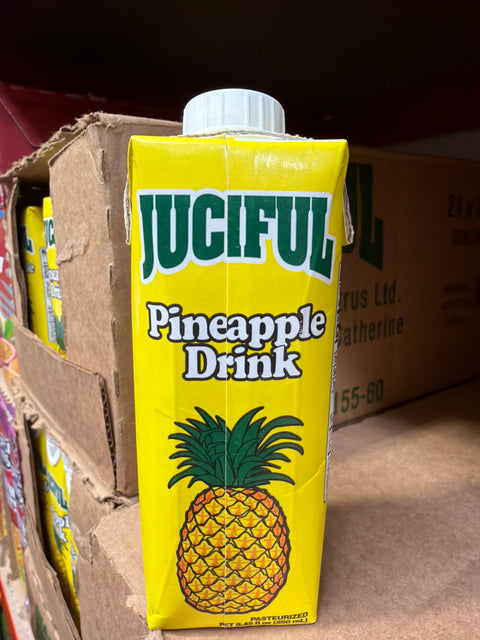 Juciful Pineapple Tetra Carton Pack Of 24 Jamaican
