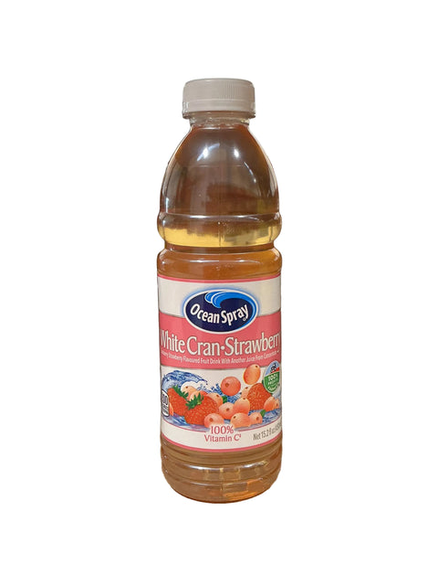 Ocean Spray White Cran Strawberry 450ml Jamaican