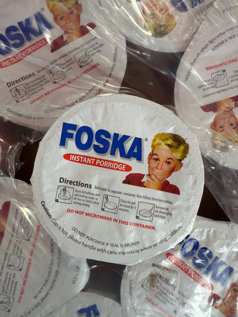 Foska Cornmeal Instant Porridge Almond 60g Jamaican