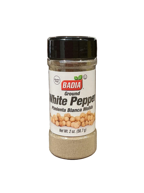 Badia Ground White Pepper 56.7g (2oz)