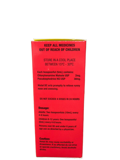 Histal Antihistamine Syrup 125ml