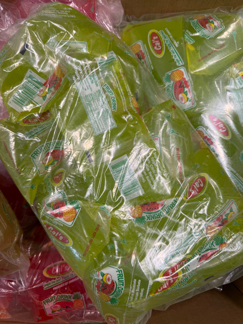 Cals Bag Juice Lime Pack Of 12 Jamaican