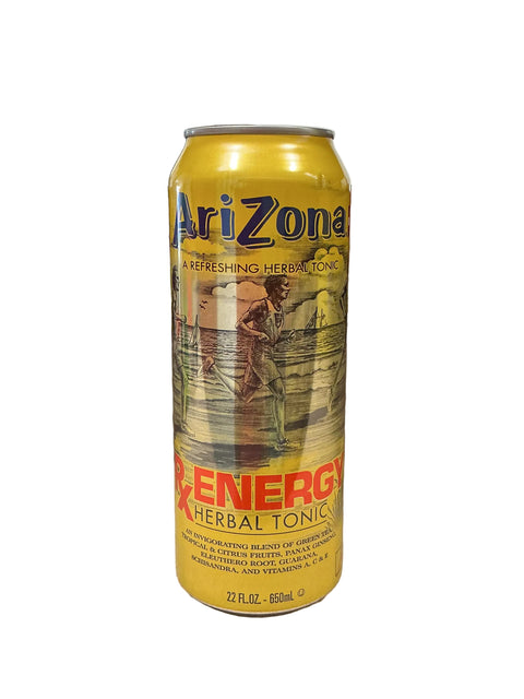 Arizona Energy Herbal Tonic Drink 650ml 22oz Jamaican