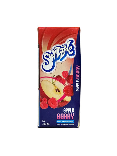 Serge Swizzle Apple Berry 200ml Pack Of 4 Jamaican