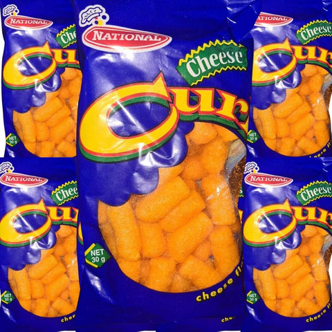 National Cheese Curls 30g Jamaican