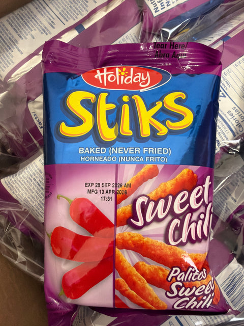 Holiday Sweet Chili Stiks Pack Of 12 Jamaican