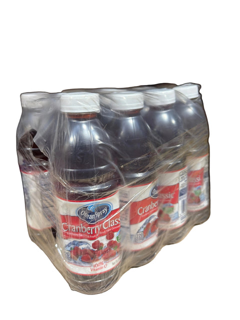 Ocean Spray Cranberry Classic 450ml Pack Of 12 Jamaican
