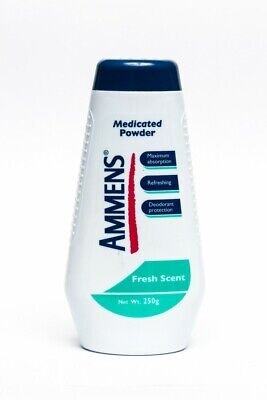 Ammens Medicated Powder Fresh Scent 250g Jamaican