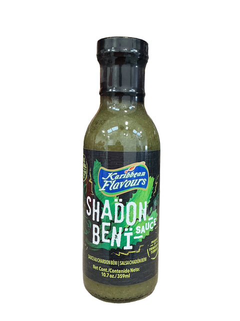 Karibbean Flavours Shadon Beni Sauce 359ml Trinidad