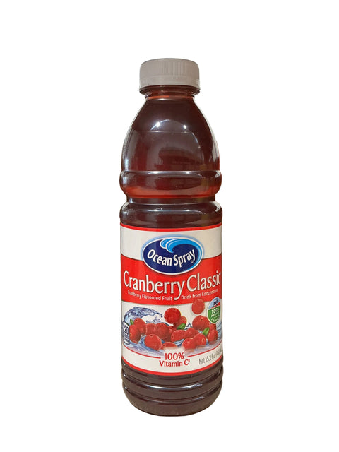 Ocean Spray Cranberry Classic 450ml Pack Of 12 Jamaican