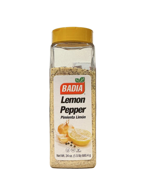 Badia Lemon Pepper Seasoning (Pimienta Limón) - (1.5 lb) 680.4g
