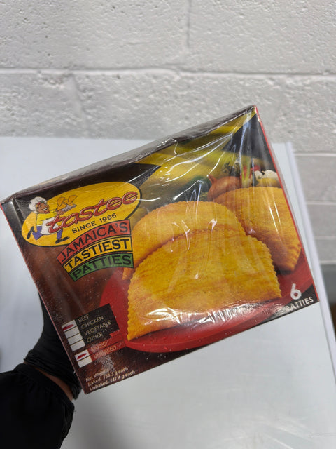Tastee Patties Beef Pack Of 6 (Jamaican Imported)