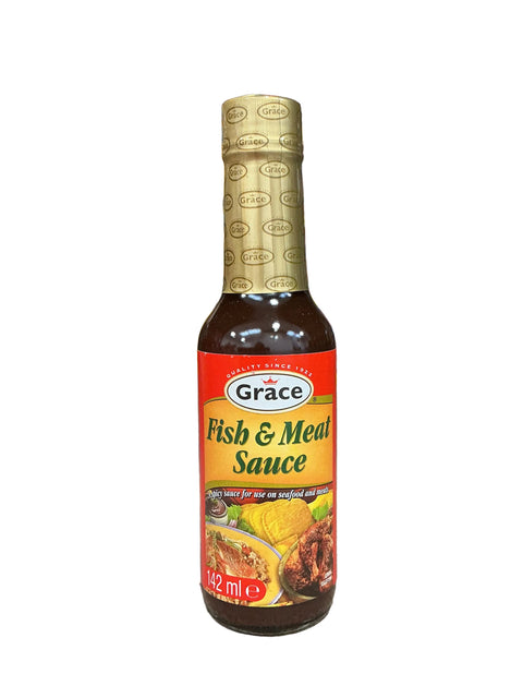 Grace Caribbean Sauce, Fish/Meat, 4.8 oz