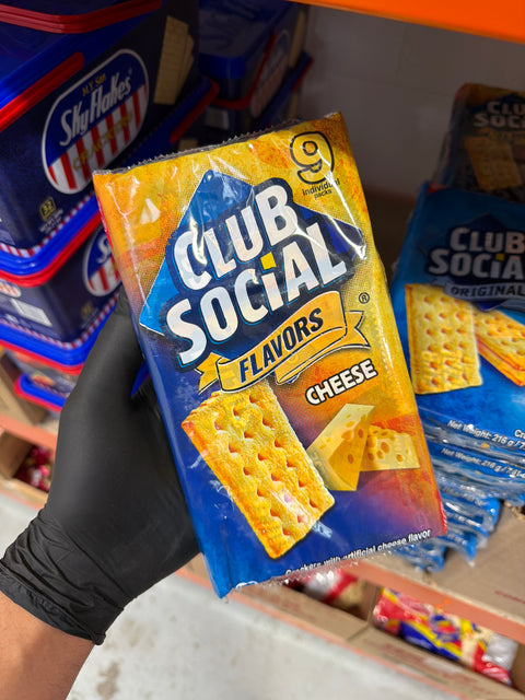 Club Social Cheese 9 Pack 216g