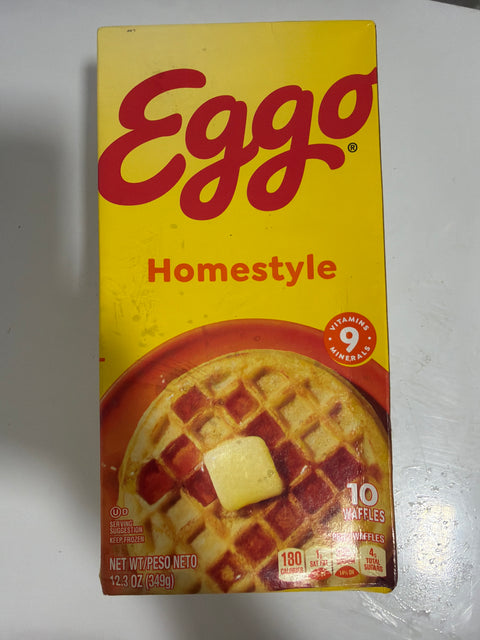 Eggo Homestyle Waffles 10 Pack Jamaican