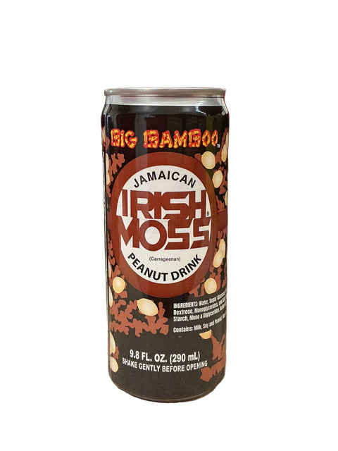 Big Bamboo Irish Moss Peanut Flavoured Drink Tin 290ml Jamaican