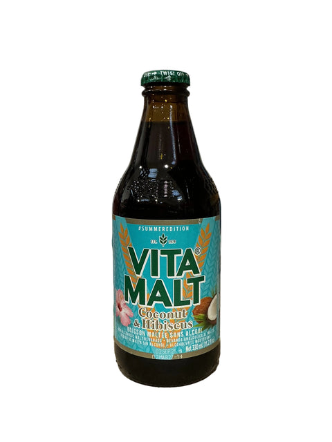 Vita Malt Coconut & Hibiscus 330ml Pack Of 6