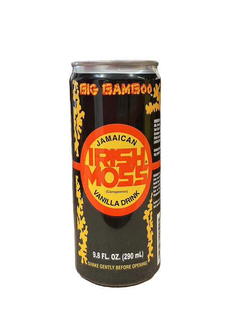 Big Bamboo Irish Moss Vanilla Flavoured Drink Tin 290ml Jamaican