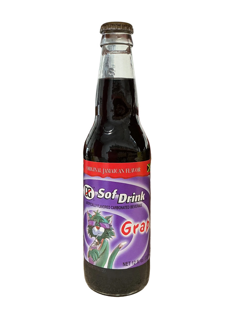 D&G Grape (Glass Bottle) Jamaican 355ml