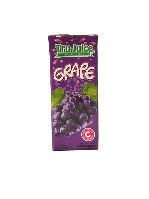 Tru-Juice Grape 200ml Pack Of 4 Jamaican
