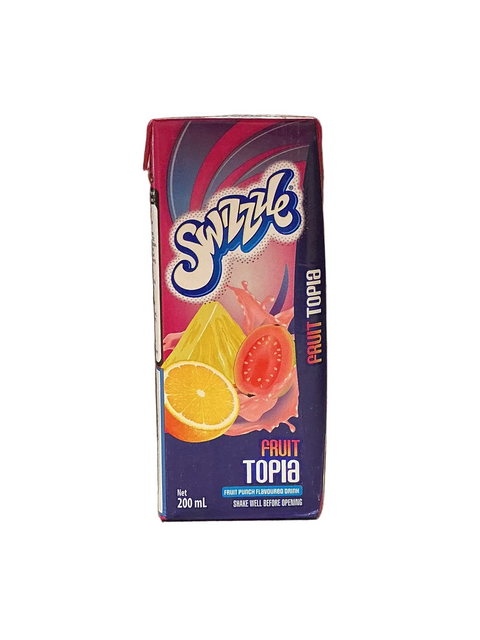 Serge Swizzle Fruit Topia 200ml Pack Of 4 Jamaican