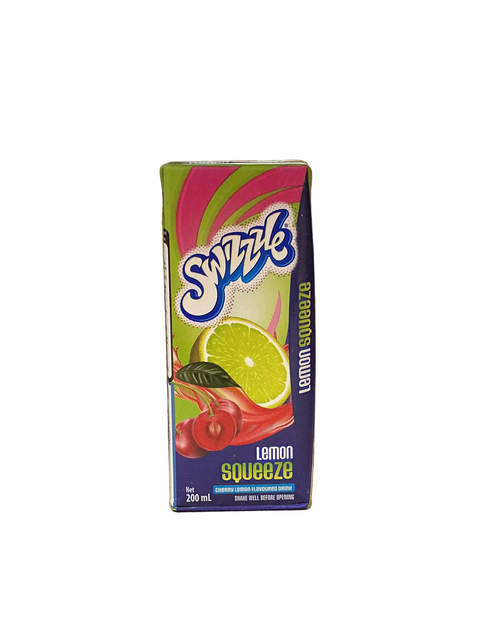Serge Swizzle Lemon Squeeze 200ml Pack Of 4 Jamaican
