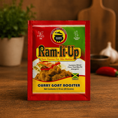 Spicy Hill Farms Ram It Up Curry Goat Booster 20g