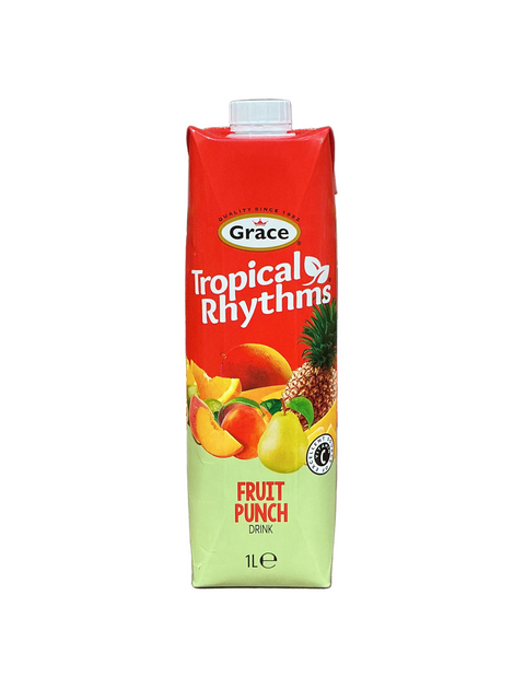 Grace Tropical Rhythms Fruit Punch 1 Litre Carton