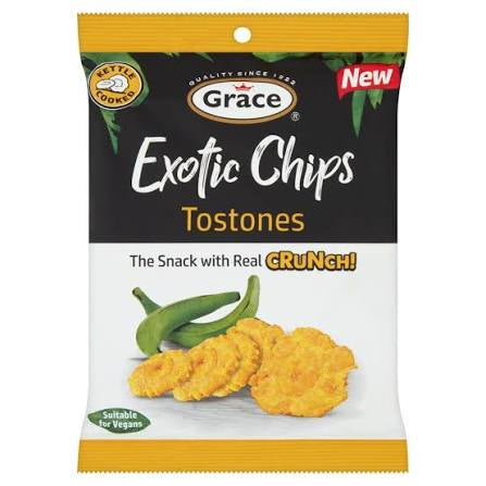 Grace Tostones Exotic Chips 75g (Box of 8)