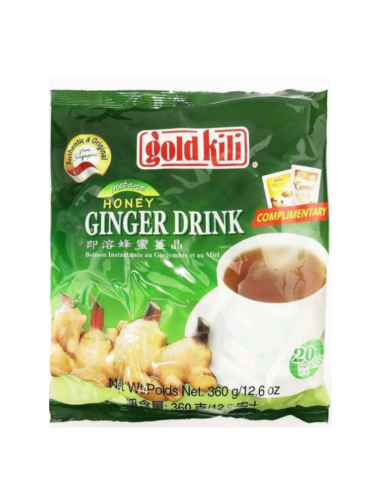 Gold Kili Honey Ginger Drink Pouch 20 Satchets