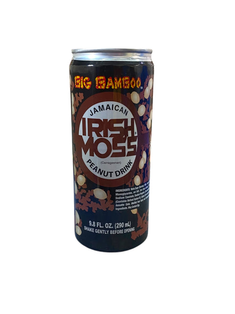 Big Bamboo Irish Moss Peanut Flavoured Drink Tin 290ml Jamaican