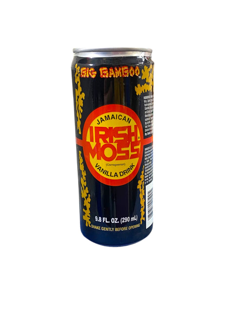 Big Bamboo Irish Moss Vanilla Flavoured Drink Tin 290ml Jamaican
