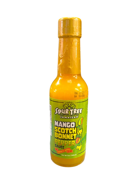 Spur Tree Mango Scotch Bonnet Pepper Sauce 148ml Jamaican