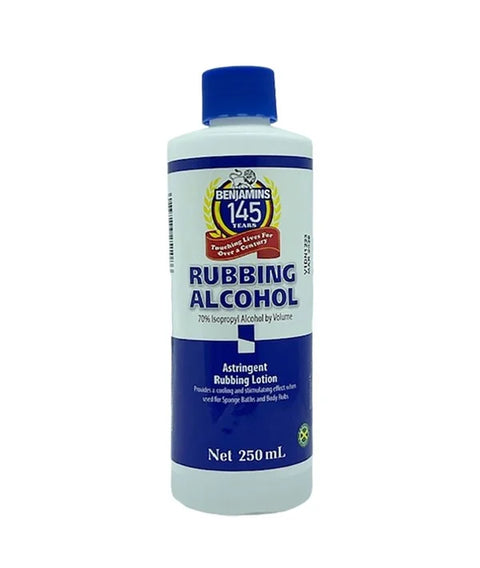 Benjamins Rubbing Alcohol 250ml Jamaican
