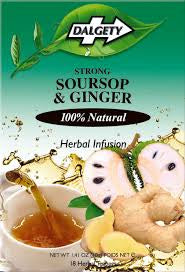 Dalgety Soursop & Ginger Tea (18 Tea Bags)