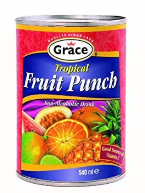 Grace Fruit Punch Tin 540ml Jamaican