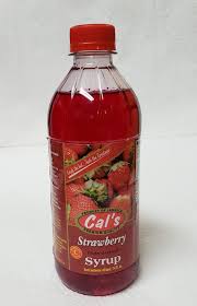 Cals Strawberry Syrup 454ml