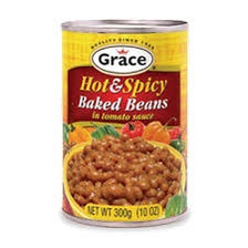 Grace Hot & Spicy Baked Beans 300g Jamaican