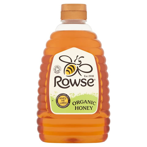 Rowse Organic Squeezable Honey 680g